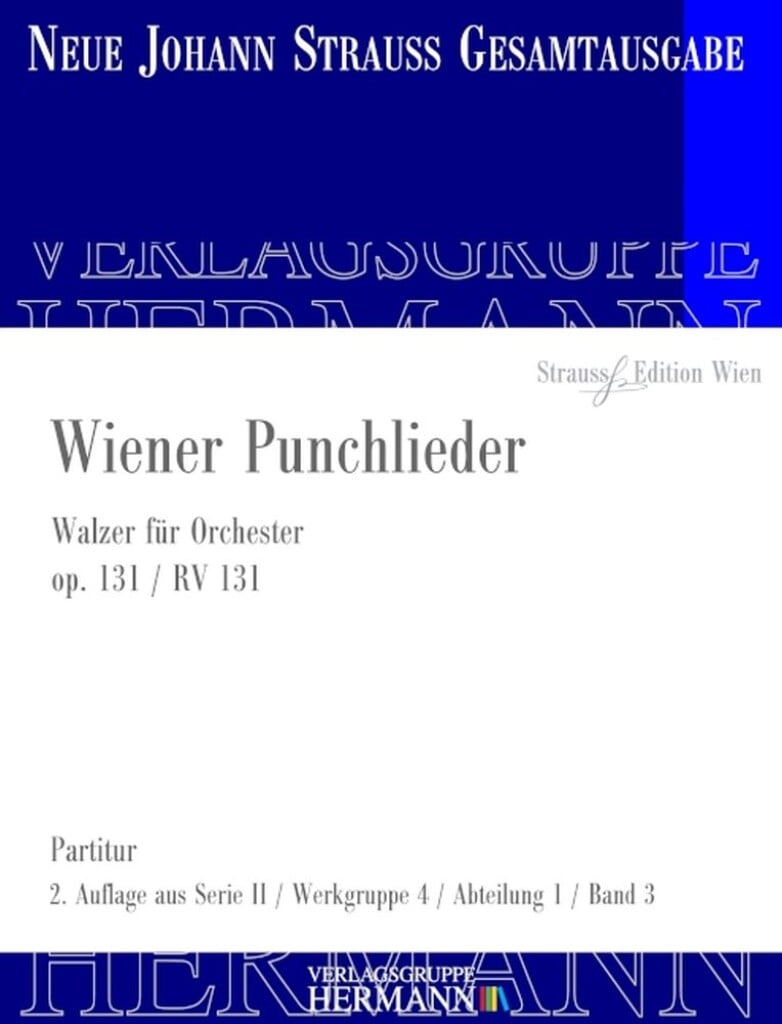Wiener Punchlieder Op. 131 RV 131